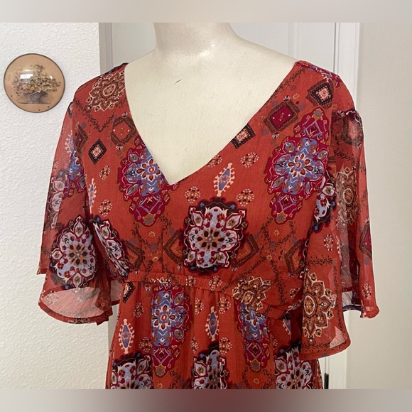 NWT Maurice’s Handkerchief Dress - Picture 2 of 8